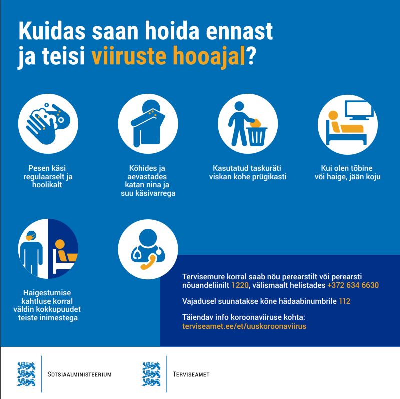 Terviseamet tuletab meelde!!!